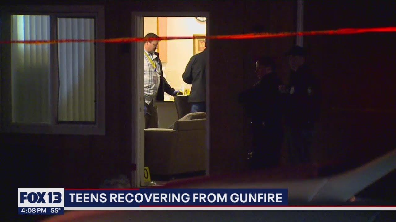 Teens recovering from gunfire | FOX 13 Seattle - YouTube