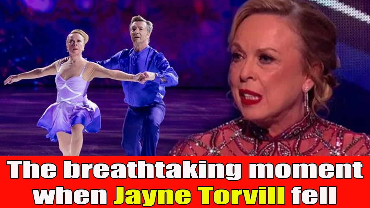 Breathtaking moment after Jayne Torvill's horrific fall on the ice