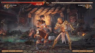 MK1 Sub zero 40% 1 bar combo