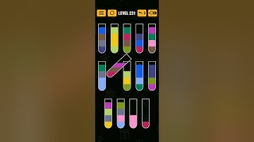 water sort puzzle Level 231