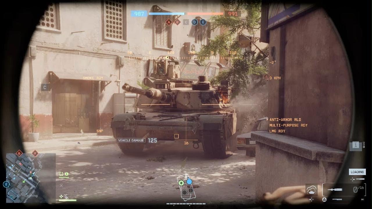 Tactical Tank Engagement - Battlefield 6 Open Beta