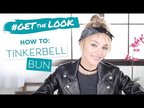 Como para criar o perfeito Tinkerbell Bun | Tutorial de cabelo | ICING