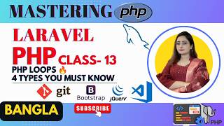 PHP Loops Explained 🔥 | For, While, Do While & Foreach Loops | PHP & Laravel