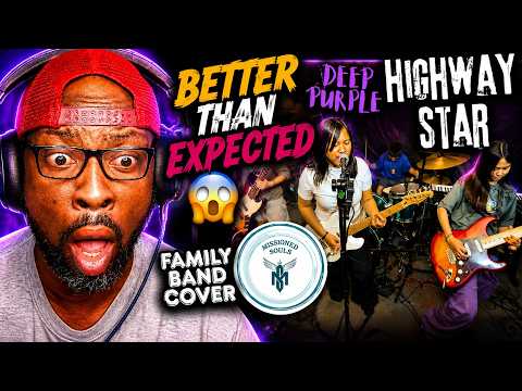 DEEP PURPLE - HIGHWAY STAR 🚗🔥 FAMILY BAND COVER SHOCKED ME!! | MISSIONED SOULS REACTION