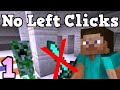 Beating Minecraft Without Left-Clicking (Episode 1)