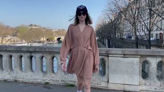 Robe Ample Tabac Dallas - Not Your Girl - Ss22