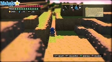 3D Dot Game Heroes Walkthrough: Journey to the Wind Temple Part 1