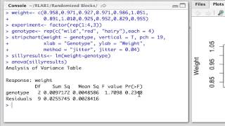 Exclusive Randomized Block Designs in R Part 2: Practice Profile