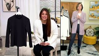 Modern Soul Soothing Knit Long Sleeve Turtleneck on QVC screenshot 4