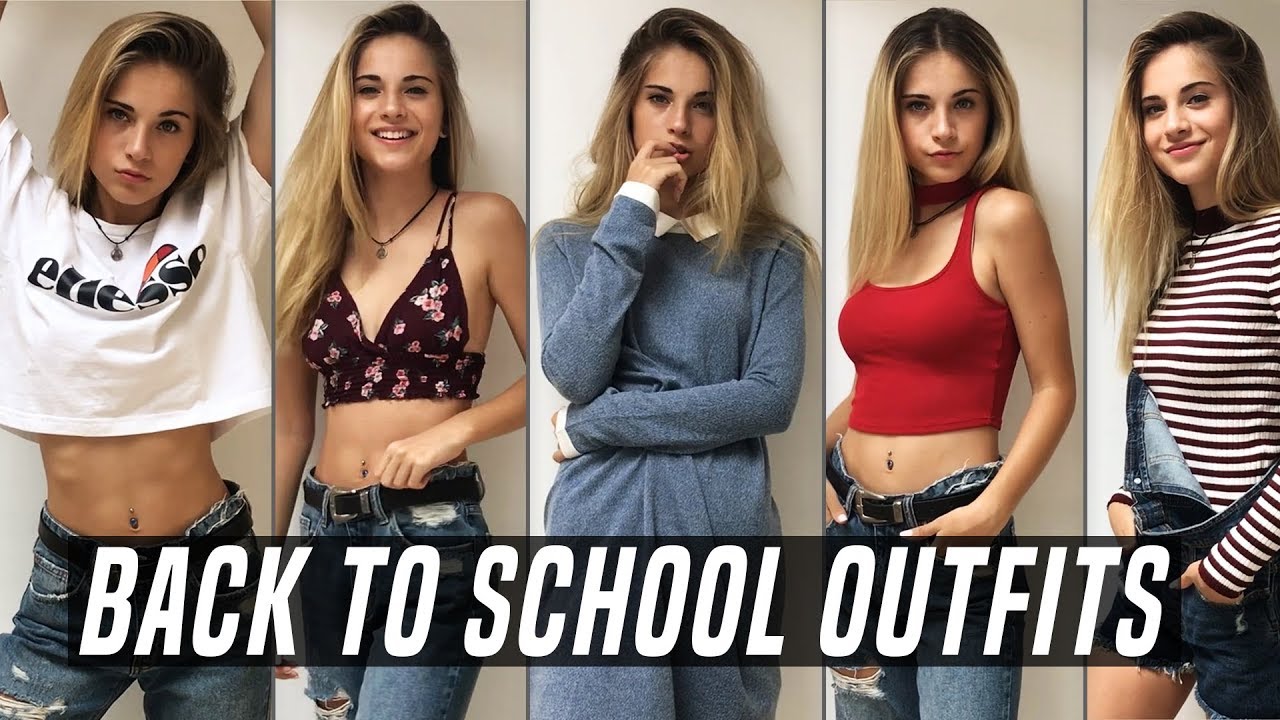 8 BACK TO SCHOOL OUTFITS | Key❤