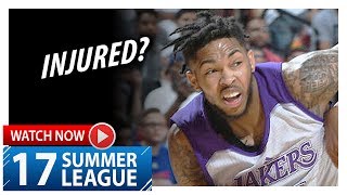 Lonzo Ball struggles with shot, Brandon Ingram has injury scare in summer  league loss to Clippers – Orange County Register