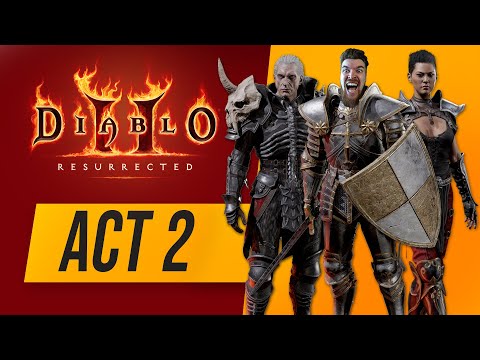 Diablo II: Resurrected Gameplay – ACT 2 Boss: Co-Op (PART 3)!