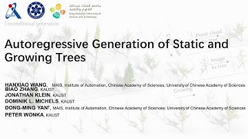 Autoregressive Generation of Static and Growing Trees (SIGGRAPH Asia 2025)