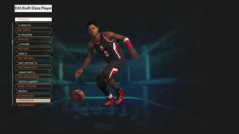 NBA 2k15 "Create Draft Class" Players: Jacob Cox