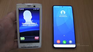 Sony Xperia X10 Incoming call+Samsung Galaxy A51 Fake MIUI incoming call via Fake call