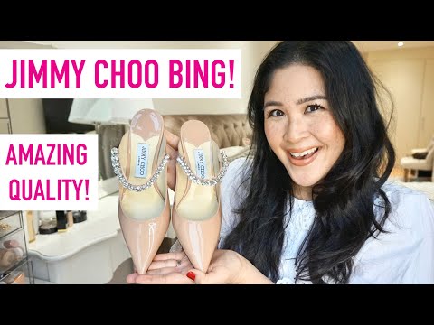 JIMMY CHOO BING 65 PUMPS | UNBOXING, TRY ON -AMAZING QUALITY | Sam