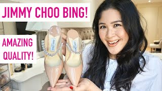 JIMMY CHOO BING 65 PUMPS | UNBOXING, TRY ON -AMAZING QUALITY | Sam