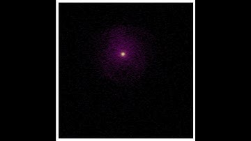 Simulation of a Forming Dark Matter Halo