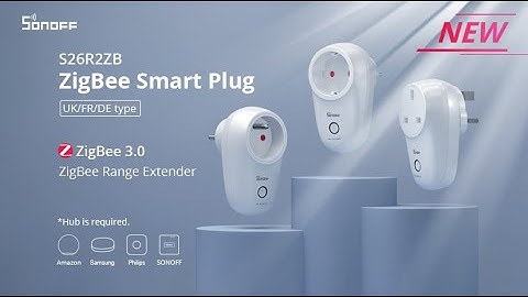 SONOFF First ZigBee Smart Plug - S26R2ZB ZigBee 3.0 and ZigBee Router to Extend the Signal