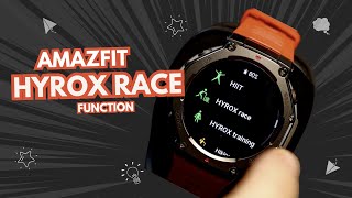 How To Use The Hyrox Race Function On The Amazfit T-Rex 3 Step-By-Step Guide