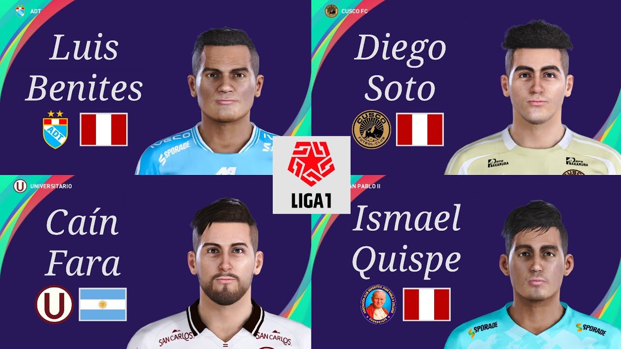 Ismael Quispe | Caín Fara | Diego Soto | Luis Benites - eFootball PES