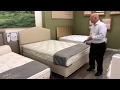 Vispring Regent Overview from the sleep Store Santana Row San Jose