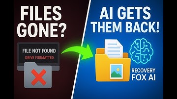 Recover Files After Formatting with RecoveryFox AI | Full Tutorial & Review