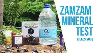 Zamzam Water Mineral Test - Ideal's Souq ᴴᴰ