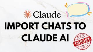 How To Import Chats On Claude AI