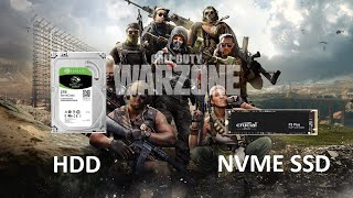 Call of Duty : Warzone 3 | HDD vs SSD Test