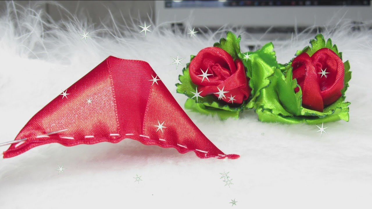 🌹🌹LINDO BOTÃO DE ROSA COM FITA DE CETIM!!! BEAUTIFUL PINK BUTTON WITH SATIN RIBBON !!!🌹🌹