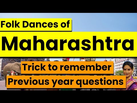 Folk Dances Of India (Mnemonics Series) I Maharashtra I SSC Static GK I Simplicrack