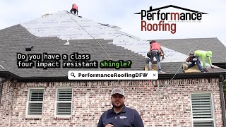Do you have a class 4 Impact Resistant Shingle? Insurance benefits? Watch here ✅ Performance Roofing