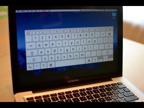 How To Show Virtual Keyboard in your Mac