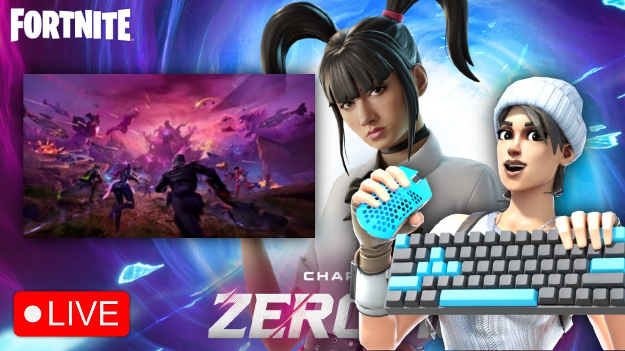 🔴 LIVE! Fortnite Zero Hour | Zero build madness | Stream ep