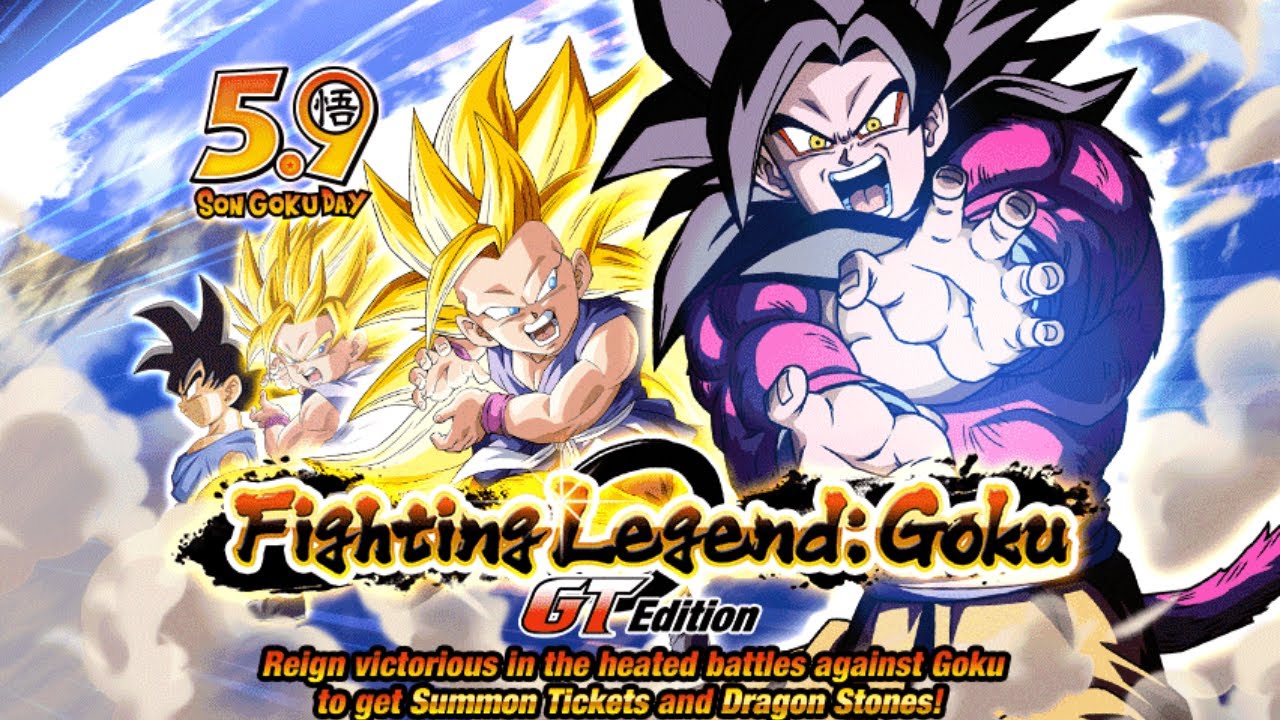 NEW GT EDITION LEGENDARY GOKU EVENT STAGE! | Dragon Ball Z Dokkan Battle