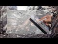 Latest technique create marble effect royale play texture design  homedecor painting design ideas