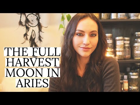 FULL MOON IN ARIES 2020 | THE HARVEST MOON OCT. 1ST