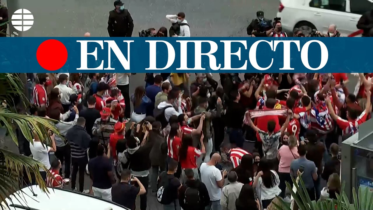 DIRECTO LA LIGA | Celebración de los aficionados por la victoria del ...