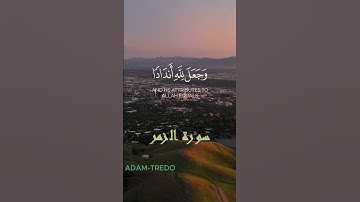 _*(وإذا مس الإنسان ضر دعا ربه منيبا إليه )* سورة الزمر #قران_كريم