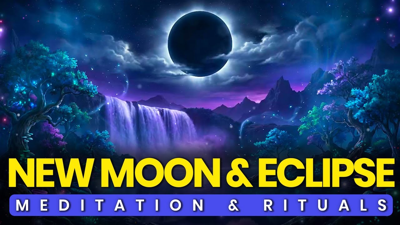 New Moon X Solar Eclipse Meditation Music: Meditation & Rituals