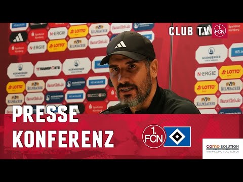 Die PK mit Cristian Fiél & Tim Walter | 1. FC Nürnberg -  Hamburger SV 0:2