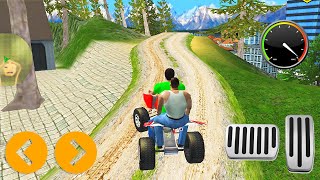 ATV Top Mountain Bike Taxi Racing Game - Atv Bike Games - Android Game screenshot 1