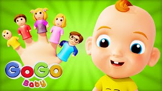 Baby Finger | The Finger Family Song | GoGo Baby - Nursery Rhymes & Kids Songs
