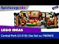 LEGO® IDEAS Central Perk:  TV Lizenz optimal umgesetzt! Das Set zur Kult-Serie FRIENDS! (21319)