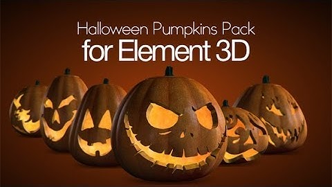 Video Copilot Elements 3D Halloween Pack