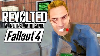 Fallout 4 Quest mod Revolted the retro minigame let's play /w first facecam