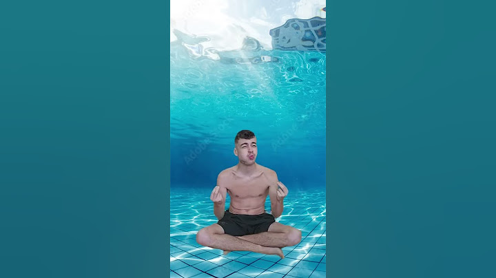 Ce qu'on fait tous à la piscine 😂