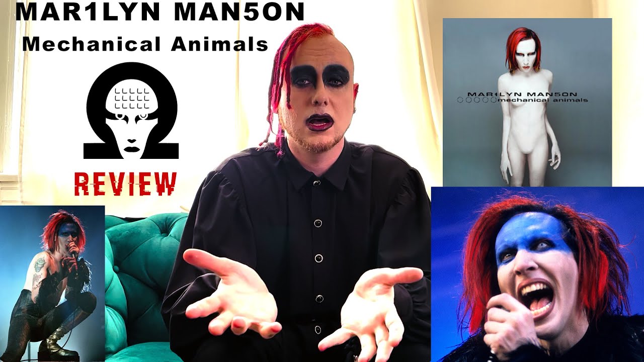 Marilyn Manson mechanical animals album review, ginger fish, Zim Zum, John ...