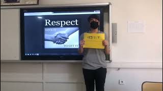 Gençlerin En Değerli Değerlerini İngilizce Müfredatına Uyguladığımız Kelime Çalışmamız.